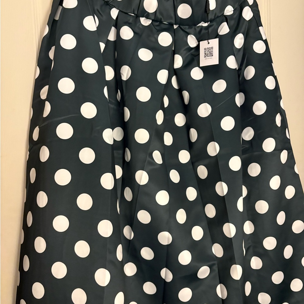 Polka Dot Women's Maxi Skirt